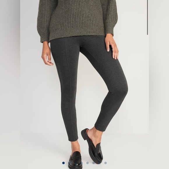 OLD Navy Women’s Extra High-Waisted Stevie Skinny Crop Pants Grey Size Large - Picture 7 of 9